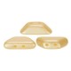 Les perles par Puca® Tinos beads Pastel Cream 02010/25039